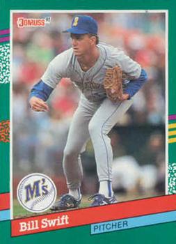 #564 Bill Swift - Seattle Mariners - 1991 Donruss Baseball