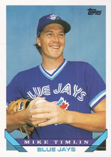 #564 Mike Timlin - Toronto Blue Jays - 1993 Topps Baseball