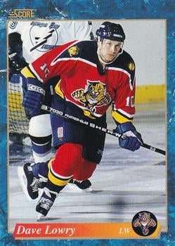 #564 Dave Lowry - Florida Panthers - 1993-94 Score Canadian Hockey