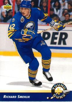 #564 Richard Smehlik - Buffalo Sabres - 1992-93 Upper Deck Hockey