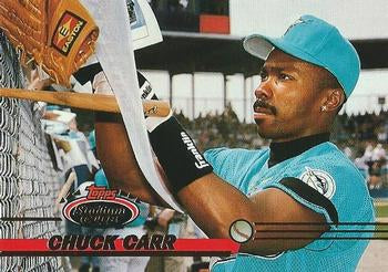 #564 Chuck Carr - Florida Marlins - 1993 Stadium Club Baseball