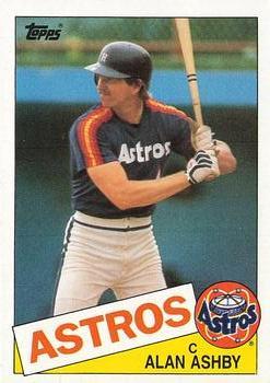 #564 Alan Ashby - Houston Astros - 1985 Topps Baseball