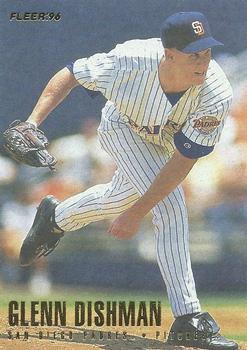 #564 Glenn Dishman - San Diego Padres - 1996 Fleer Baseball