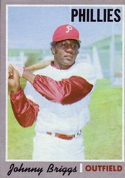 #564 Johnny Briggs - Philadelphia Phillies - 1970 Topps Baseball