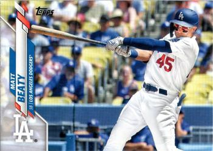 #564 Matt Beaty - Los Angeles Dodgers - 2020 Topps Baseball