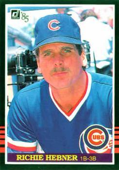 #564 Richie Hebner - Chicago Cubs - 1985 Donruss Baseball