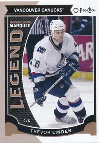 #564 Trevor Linden - Vancouver Canucks - 2015-16 O-Pee-Chee Hockey