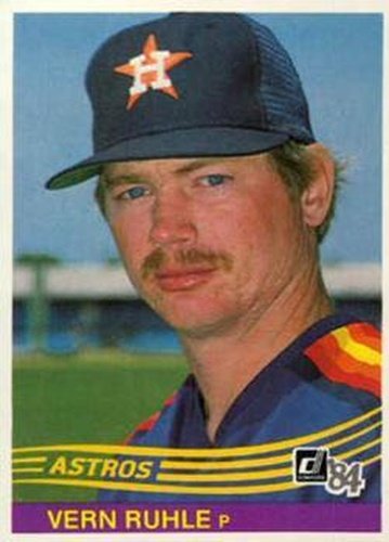 #564 Vern Ruhle - Houston Astros - 1984 Donruss Baseball