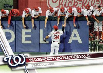 #564 Washington Nationals - Washington Nationals - 2017 Topps Baseball