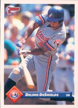 #564 Delino DeShields - Montreal Expos - 1993 Donruss Baseball