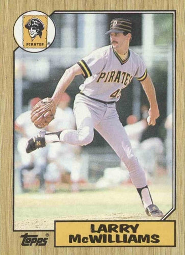 #564 Larry McWilliams - Pittsburgh Pirates - 1987 Topps Baseball