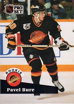 #564 Pavel Bure - 1991-92 Pro Set Hockey