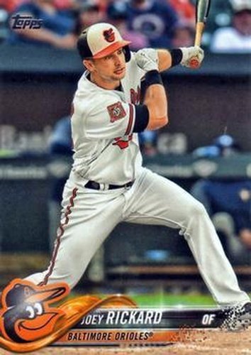 #564 Joey Rickard - Baltimore Orioles - 2018 Topps Baseball