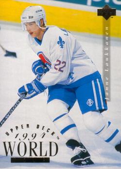 #565 Janne Laukkanen - Quebec Nordiques - 1994-95 Upper Deck Hockey