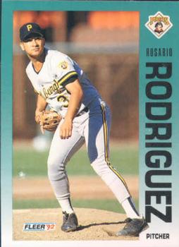 #565 Rosario Rodriguez - Pittsburgh Pirates - 1992 Fleer Baseball