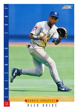 #565 Alex Arias - Chicago Cubs - 1993 Score Baseball