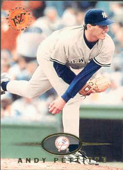 #565 Andy Pettitte - New York Yankees - 1995 Stadium Club Baseball