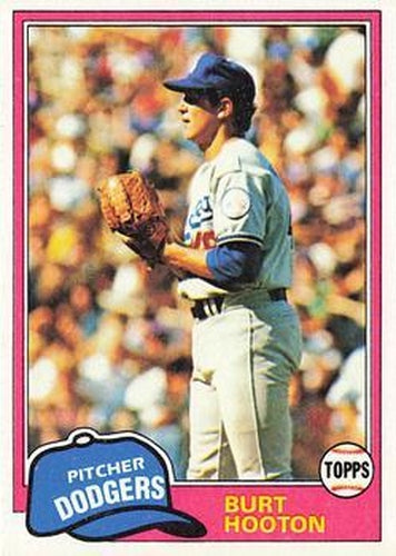 #565 Burt Hooton - Los Angeles Dodgers - 1981 Topps Baseball