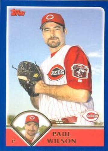#565 Paul Wilson - Cincinnati Reds - 2003 Topps Baseball
