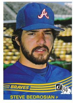 #565 Steve Bedrosian - Atlanta Braves - 1984 Donruss Baseball