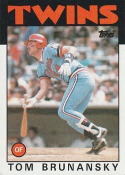 #565 Tom Brunansky - Minnesota Twins - 1986 Topps Baseball