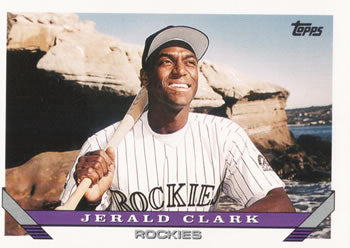 #565 Jerald Clark - Colorado Rockies - 1993 Topps Baseball