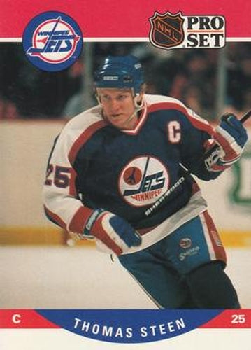 #565 Thomas Steen - Winnipeg Jets - 1990-91 Pro Set Hockey