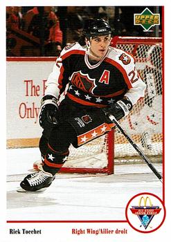 #Mc-2 Rick Tocchet - Philadelphia Flyers - 1991-92 Upper Deck McDonald's All-Stars Hockey