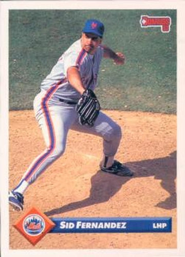 #566 Sid Fernandez - New York Mets - 1993 Donruss Baseball