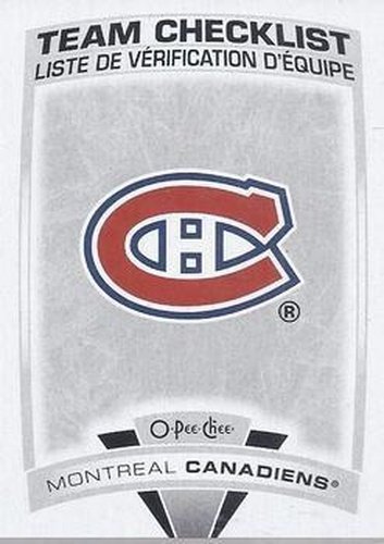 #566 Montreal Canadiens - Montreal Canadiens - 2019-20 O-Pee-Chee Hockey
