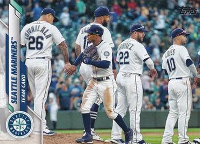 #566 Seattle Mariners - Seattle Mariners - 2020 Topps Baseball