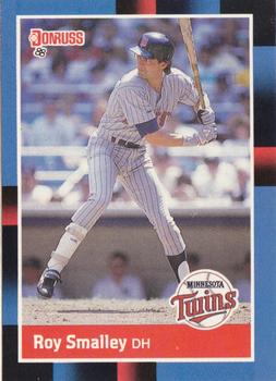 #566 Roy Smalley - Minnesota Twins - 1988 Donruss Baseball