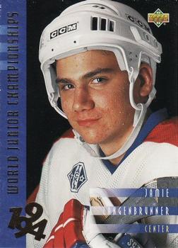 #566 Jamie Langenbrunner - USA - 1993-94 Upper Deck Hockey