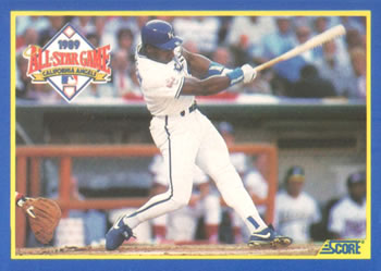 #566 Bo Jackson - Kansas City Royals - 1990 Score Baseball