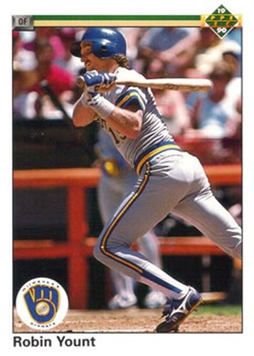 #567 Robin Yount - Milwaukee Brewers - 1990 Upper Deck Baseball