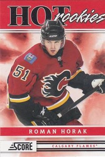 #567 Roman Horak - Calgary Flames - 2011-12 Score Hockey