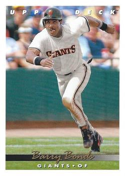 #567 Barry Bonds - San Francisco Giants - 1993 Upper Deck Baseball