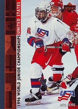 #567 Reg Berg - USA - 1995-96 Upper Deck Hockey