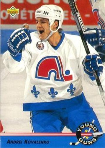 #567 Andrei Kovalenko - Quebec Nordiques - 1992-93 Upper Deck Hockey