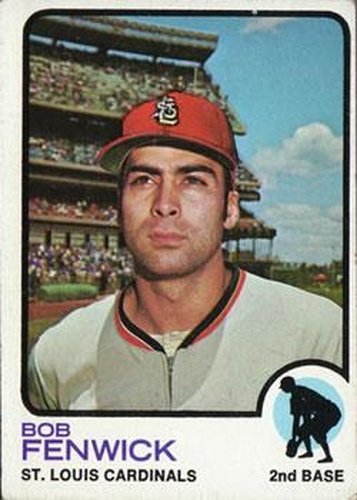 #567 Bob Fenwick - St. Louis Cardinals - 1973 Topps Baseball