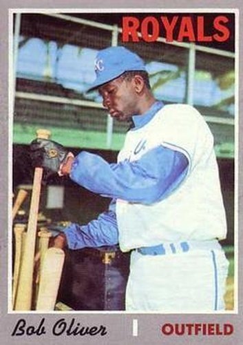#567 Bob Oliver - Kansas City Royals - 1970 Topps Baseball