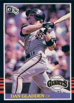 #567 Dan Gladden - San Francisco Giants - 1985 Donruss Baseball