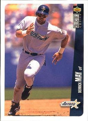 #567 Derrick May - Houston Astros - 1996 Collector's Choice Baseball