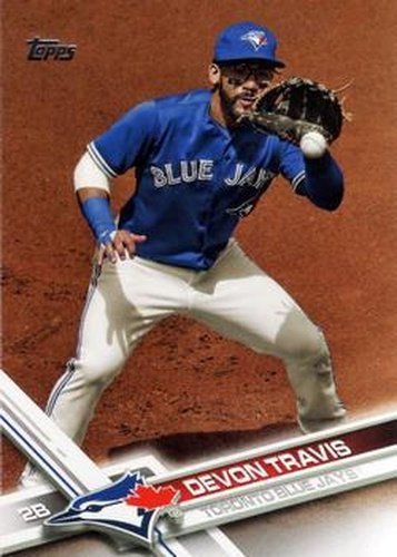 #567 Devon Travis - Toronto Blue Jays - 2017 Topps Baseball