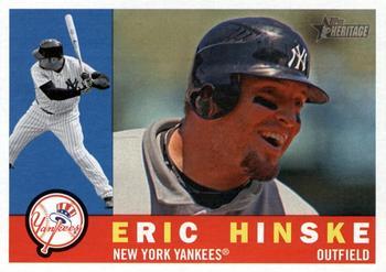 #567 Eric Hinske - New York Yankees - 2009 Topps Heritage Baseball
