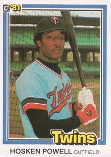 #567 Hosken Powell - Minnesota Twins - 1981 Donruss Baseball
