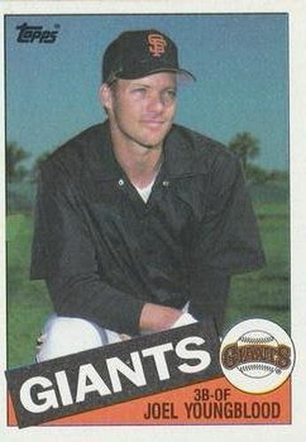 #567 Joel Youngblood - San Francisco Giants - 1985 Topps Baseball