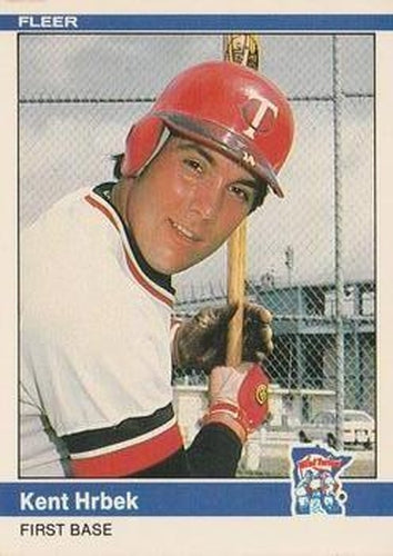 #567 Kent Hrbek - Minnesota Twins - 1984 Fleer Baseball