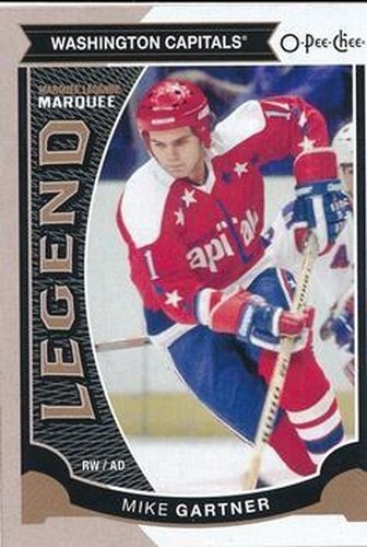 #567 Mike Gartner - Washington Capitals - 2015-16 O-Pee-Chee Hockey