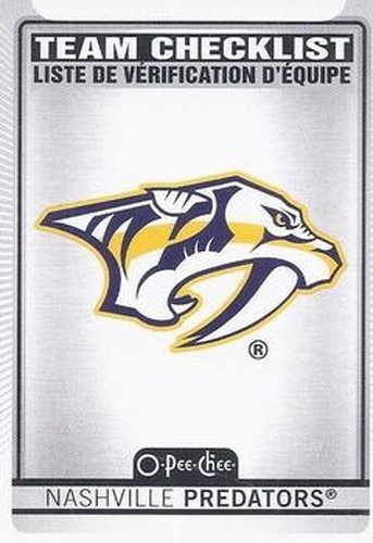 #567 Nashville Predators - Nashville Predators - 2021-22 O-Pee-Chee Hockey